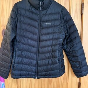 Marmot Black Puffer Jacket